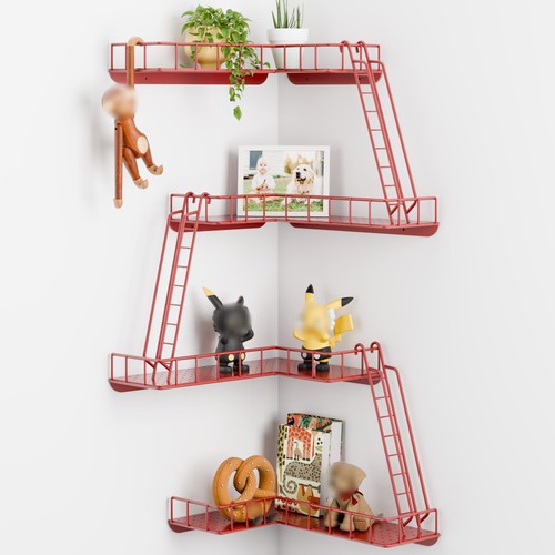 Tier metal corner - 4-tier,