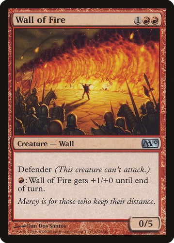 Wall fire magic 2010 - fire,